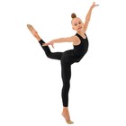 Майка-борцовка для гимнастики и танцев Grace Dance, р. 32, цвет чёрный - Фото 5