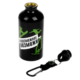 

Турфляжка с карабином "Невозможное возможно" 500 мл