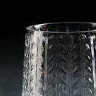 Набор для напитков из стекла Magistro «Хрусталик», 5 предметов: кувшин 1,8 л, 4 кружки 350 мл - фото 6798488