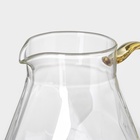 Набор для напитков Magistro «Льдинка», 5 предметов: кувшин 1.6 л, 4 кружки 300 мл, стекло - Фото 5