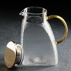 Набор для напитков Magistro «Сара», 5 предметов: кувшин 1.5 л, 4 кружки 400 мл, стекло - Фото 4