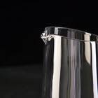 Набор для напитков из стекла Magistro «Гармония», 6 предметов: кувшин 1,1 л, 4 бокала 260 мл, поднос - фото 6798559