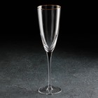 Бокал стеклянный для шампанского «Орион», 300 мл, 7×26 см, цвет прозрачный - фото 4699709