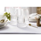 Стакан Magistro «Орион», 340 мл, с золотой каймой, стекло, прозрачный - Фото 3