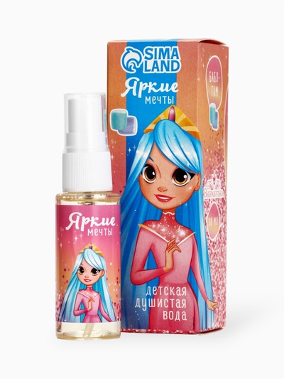 Душистая вода детская «Яркие мечты»