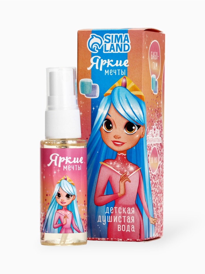 Душистая вода детская «Яркие мечты» - Фото 1