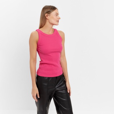 Майка женская, цвет розовый, размер M (44)