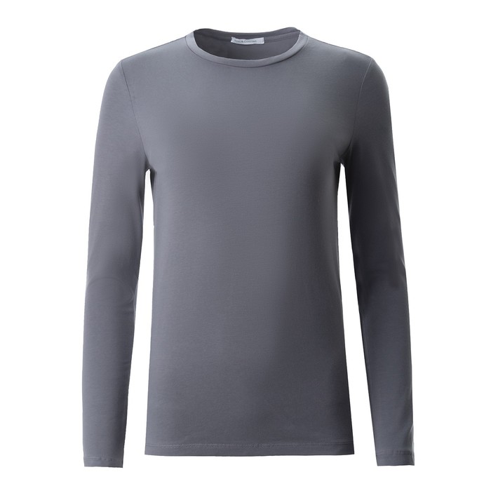 Лонгслив женский, цвет тёмно-серый, размер S (42) 60111