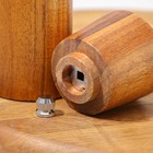 Мельница для специй Magistro Wooden, 5,5×26,5 см, керамический механизм - фото 4370471