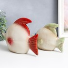 Сувенир керамика "Две рыбки" набор 2 шт 5,5х19,5х14 см 7х24х17 см - Фото 7