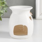 Аромалампа для эфирных масел «Розочки и незабудки с сердечком», керамика, 7.5×7.5×9.5 см, МИКС - Фото 5