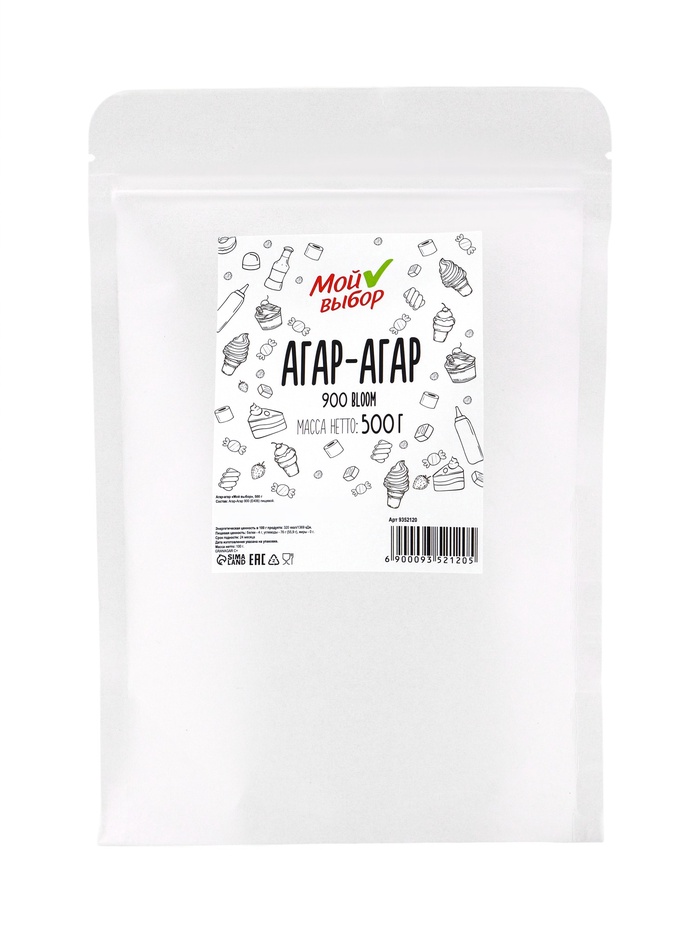 Агар-агар 900 «Мой выбор», 500 г - Фото 1