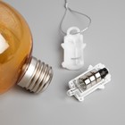 Ёлочный шар «2023», батарейки, 1 LED, свечение тёплое белое - Фото 3