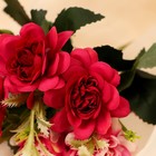 Букет искусственный «Эустома галант», 5?26 см, МИКС (комплект 2 шт) - фото 21996382