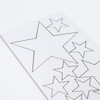 Наклейки интерьерные детские TAKE IT EASY «Луна и звезды», декор на стену, панно, 42 элемента - Фото 4