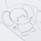 Наклейки интерьерные детские TAKE IT EASY «Слоник», декор на стену, панно, 61×80 см - Фото 7