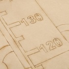 Ростомер детский TAKE IT EASY «Гусеница», наклейка интерьерная, декор на стену, панно, 220×36 см - Фото 8