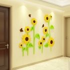 Наклейки интерьерные детские TAKE IT EASY «Подсолнухи», декор на стену, панно, 110×94 см - Фото 6