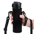 Чехол для термоса 750 мл, 19×8 см, текстиль, чёрный - Фото 3