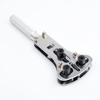 Разводной ключ для открытия винтовых крышек часов, 18 насадок - Фото 2