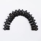 Разводной ключ для открытия винтовых крышек часов, 18 насадок - Фото 3