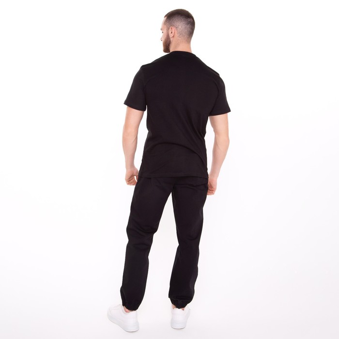 Брюки мужские, цвет чёрный, размер W34 L34 60113