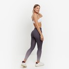 Леггинсы женские, цвет лиловый градиент, размер 52 9465182