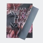 Бумага влагостойкая двухсторонняя,  «Love»,  38 × 50 см - фото 11565598