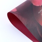 Бумага упаковочная для цветов двухсторонняя, «Пион», 38 х 50 см - Фото 4
