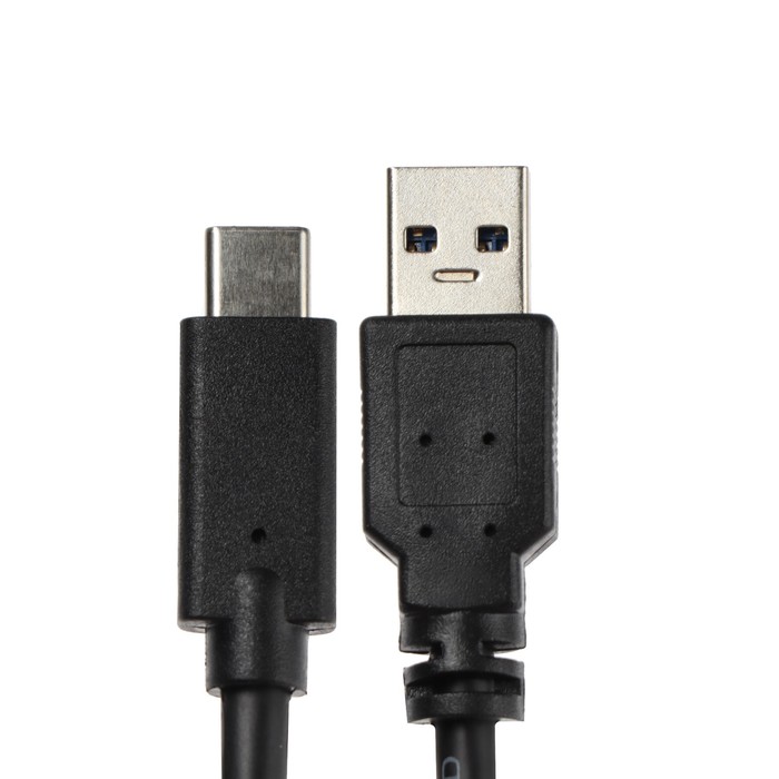 Кабель Cablexpert CCP-USB3-AMCM-0.2M, Type-C - USB, 3 А, 0.2 м, быстрая зарядка, черный - фото 51483824