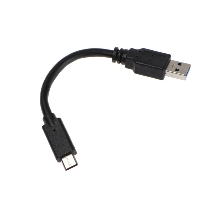 Кабель Cablexpert CCP-USB3-AMCM-0.2M, Type-C - USB, 3 А, 0.2 м, быстрая зарядка, черный - фото 51483825