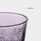 Бокал для вина Magistro «Французская лаванда», 310 мл, 16.4×8.9 см, стекло, сиреневый - Фото 2