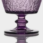 Креманка стеклянная Magistro «Французская лаванда», 280 мл, 10,4×10,5 см - Фото 4