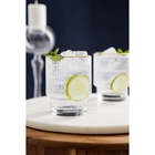 Стакан Magistro «Орион», 320 мл, с золотой отводкой, стекло, прозрачный - Фото 9