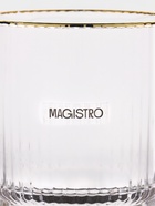 Стакан Magistro «Орион», 320 мл, с золотой отводкой, стекло, прозрачный - Фото 6