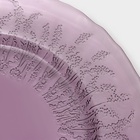 Тарелка Magistro «Французская лаванда», d=21 см, стекло, фиолетовая - Фото 7