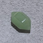 Заготовка для творчества "Кристалл зелёный авантюрин", натуральный камень, 0,8х1,5 см - фото 319247272