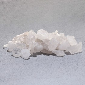 Набор камней коллекционных сувенирных «Белый кварц», кристаллы, 100 г, фракция 1-2 см