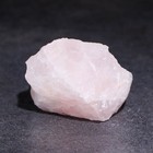 Камень, сувенир "Розовый кварц", 6х6х4 см - Фото 2