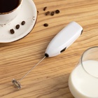 Капучинатор погружной Luazon LMR-07, от 2АА не в комплекте, белый - Фото 1