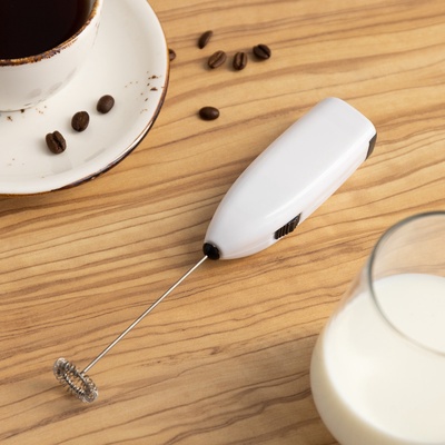 Капучинатор погружной Luazon LMR-07, от 2АА не в комплекте, белый