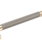 Ручка-рейлинг CAPPIO, м/о 128 мм, цвет золото/серый - фото 806818523