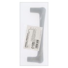 Ручка-скоба CAPPIO, м/о 96 мм, цвет матовый серый - фото 805228481