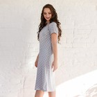 Ночная сорочка женская, цвет серый, размер 56 9404979