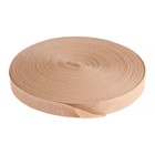 Стропа ременная 30 мм, для окантовки eva ковриков, катушка 50 м, бежевая - Фото 1