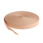 Стропа ременная 30 мм, для окантовки eva ковриков, катушка 50 м, бежевая - Фото 4