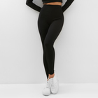 Леггинсы спортивные женские MINAKU цвет чёрный, размер 40 - Фото 1