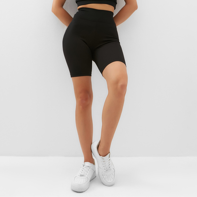 Велосипедки спортивные женские MINAKU цвет чёрный, размер 46