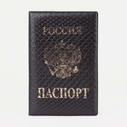 Обложка для паспорта, цвет коричневый - фото 24533863