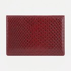 Обложка для паспорта, цвет красный (комплект 2 шт) - фото 21998236